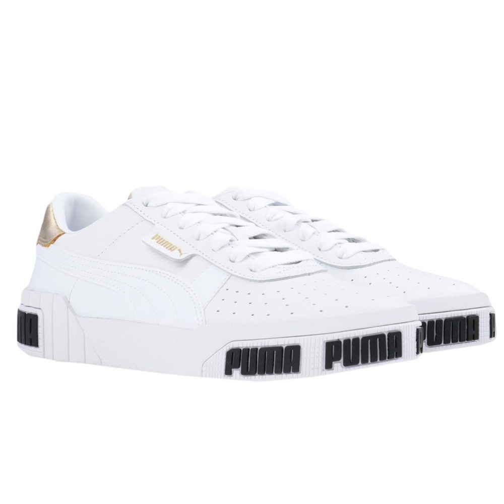 PUMA Cali Bold Metallic Wn’s Platform White Gold